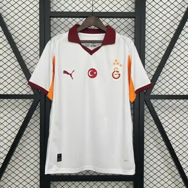 Galatasaray Away Football Jersey Custom Shirt 2025/26 in White
