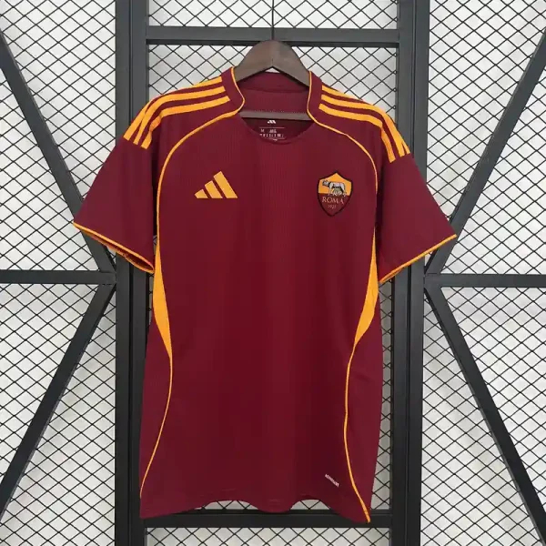 ROMA Soccer Jersey Home Custom Shirt 2025/26 in Red