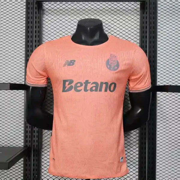 FC Porto Authentic Away Soccer Jersey Shirt 2025/26 in Pink
