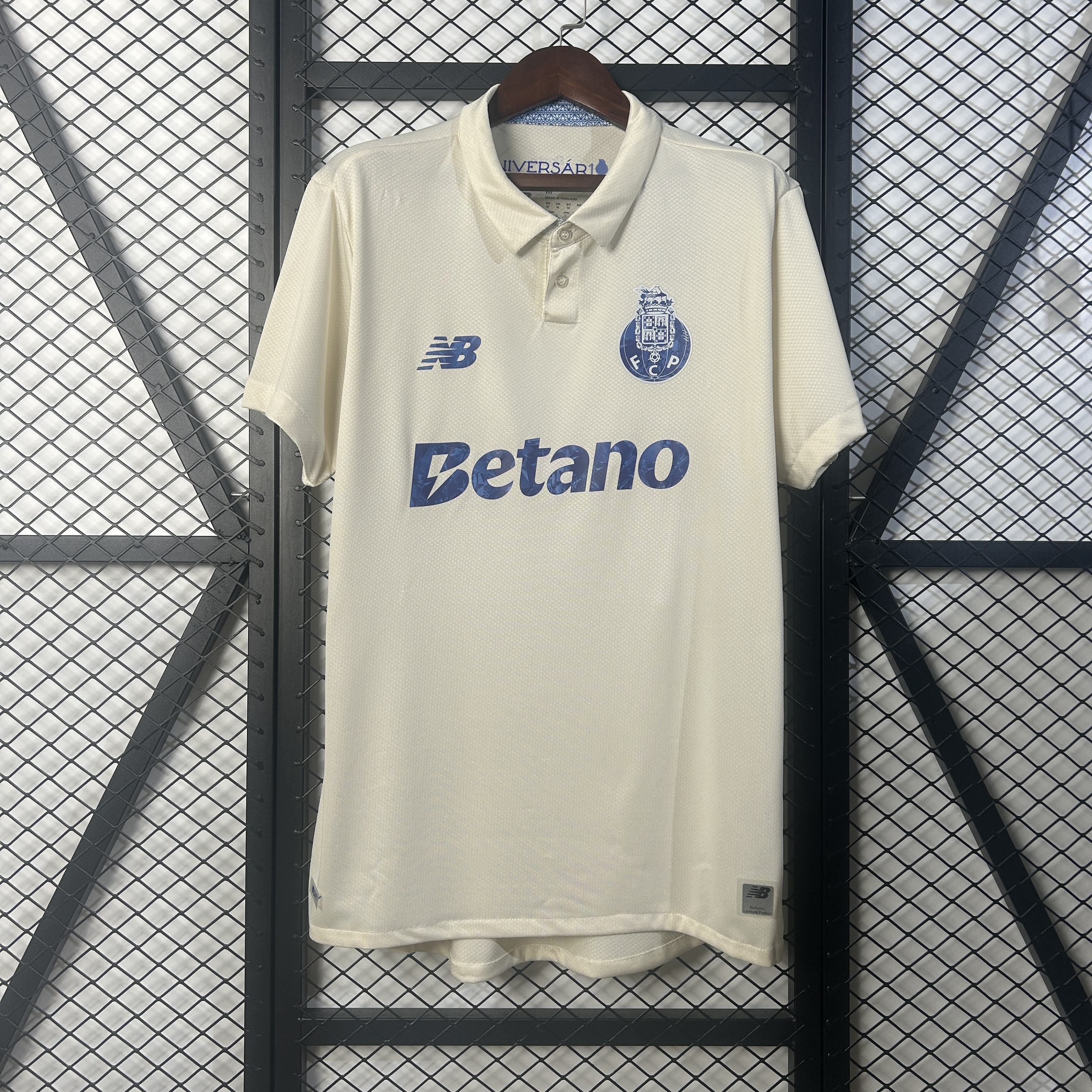 FC Porto Soccer Jersey Third Away Custom Shirt 2025/26 in Off-White
