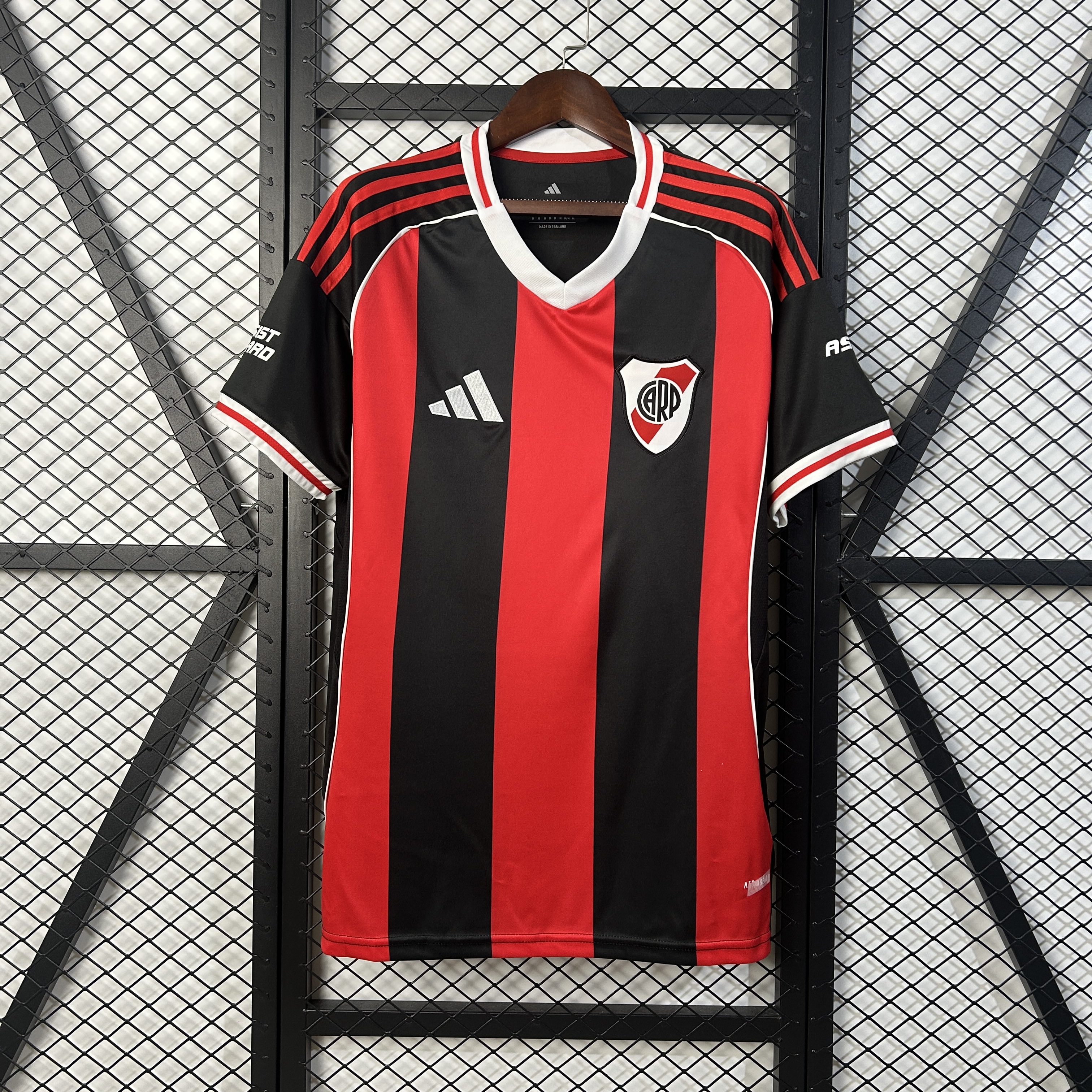 River Plate Soccer Jersey Away Custom Shirt 2025/26 in Red&Black