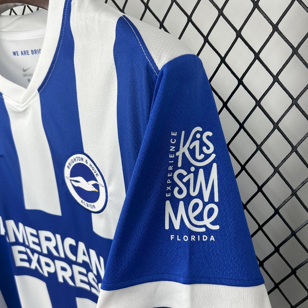 Brighton & Hove Albion Football Jersey Home Custom Shirt 2025/26