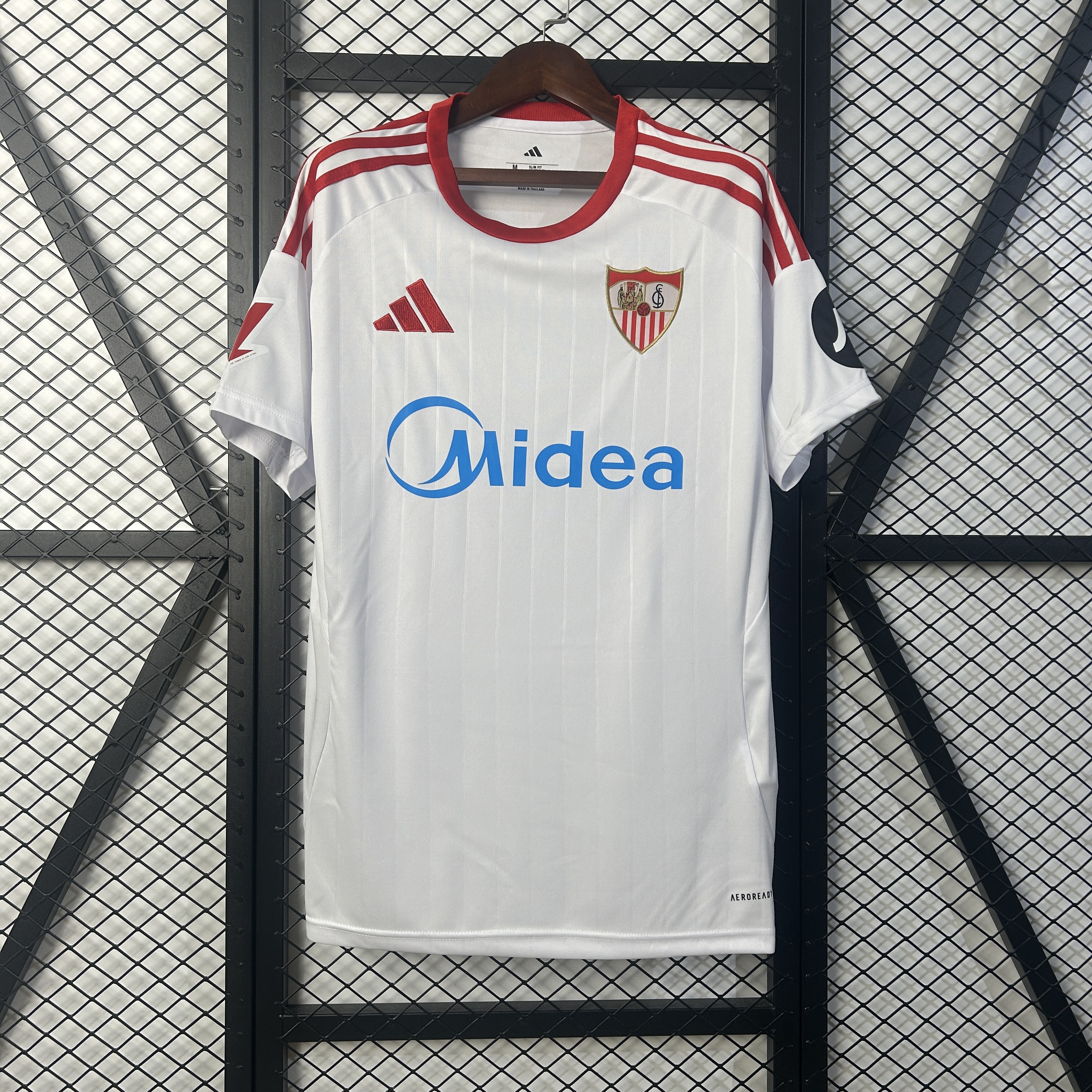 Sevilla FC Soccer Jersey Home Custom Shirt 2025/26 in White