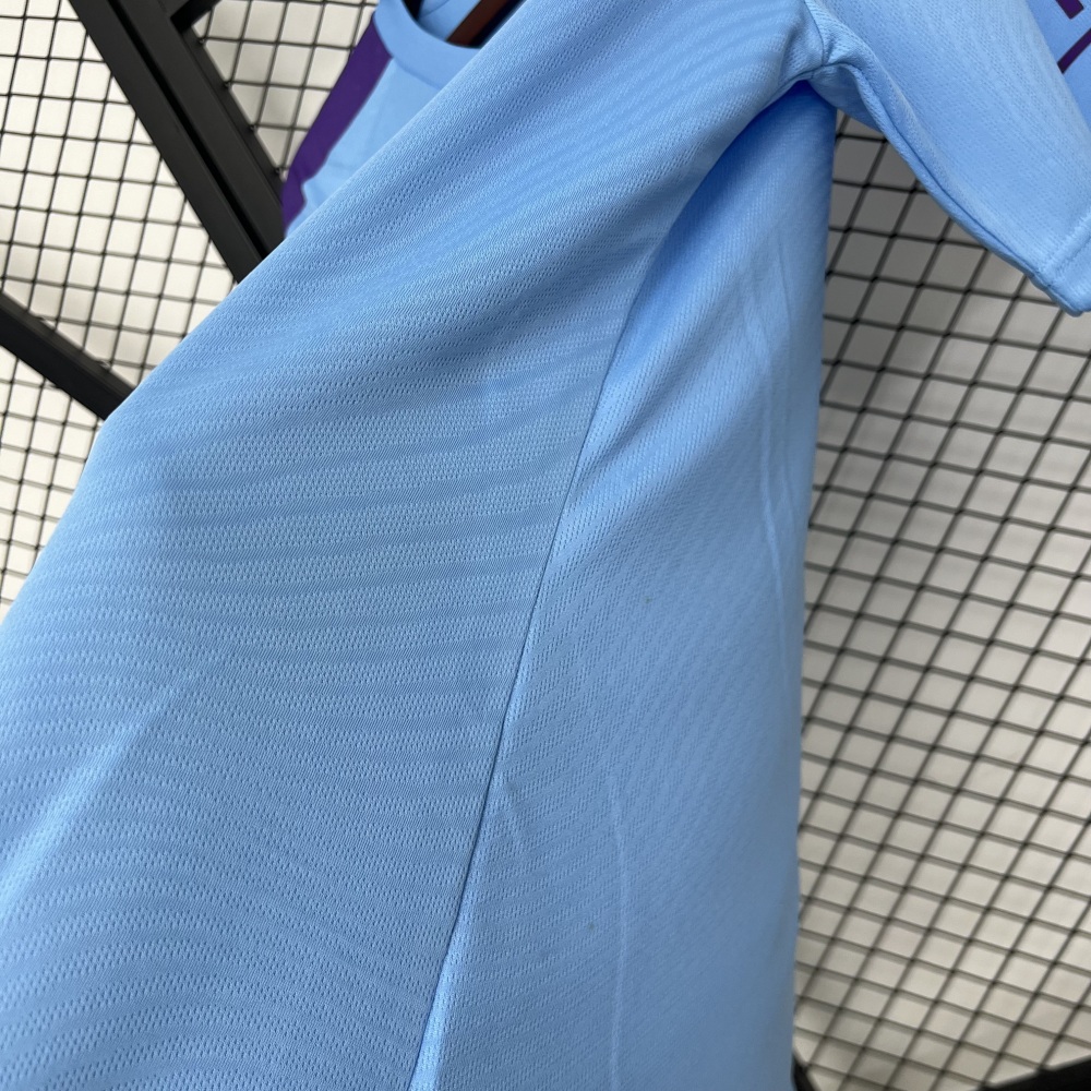 Manchester City Retro Football Jersey Home Shirt 2019/20