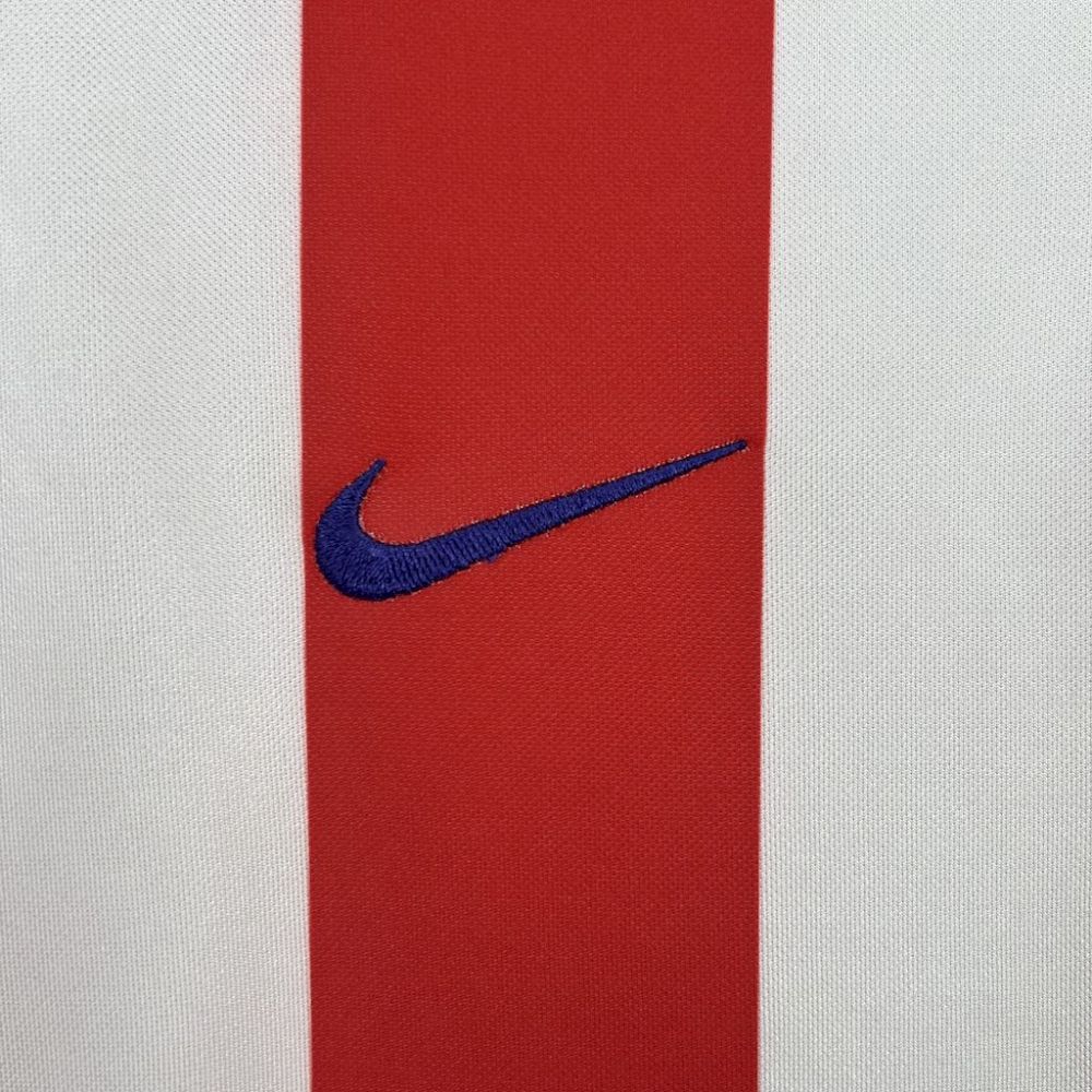 Atletico Madrid Retro Soccer Jersey Home Shirt 2002-03