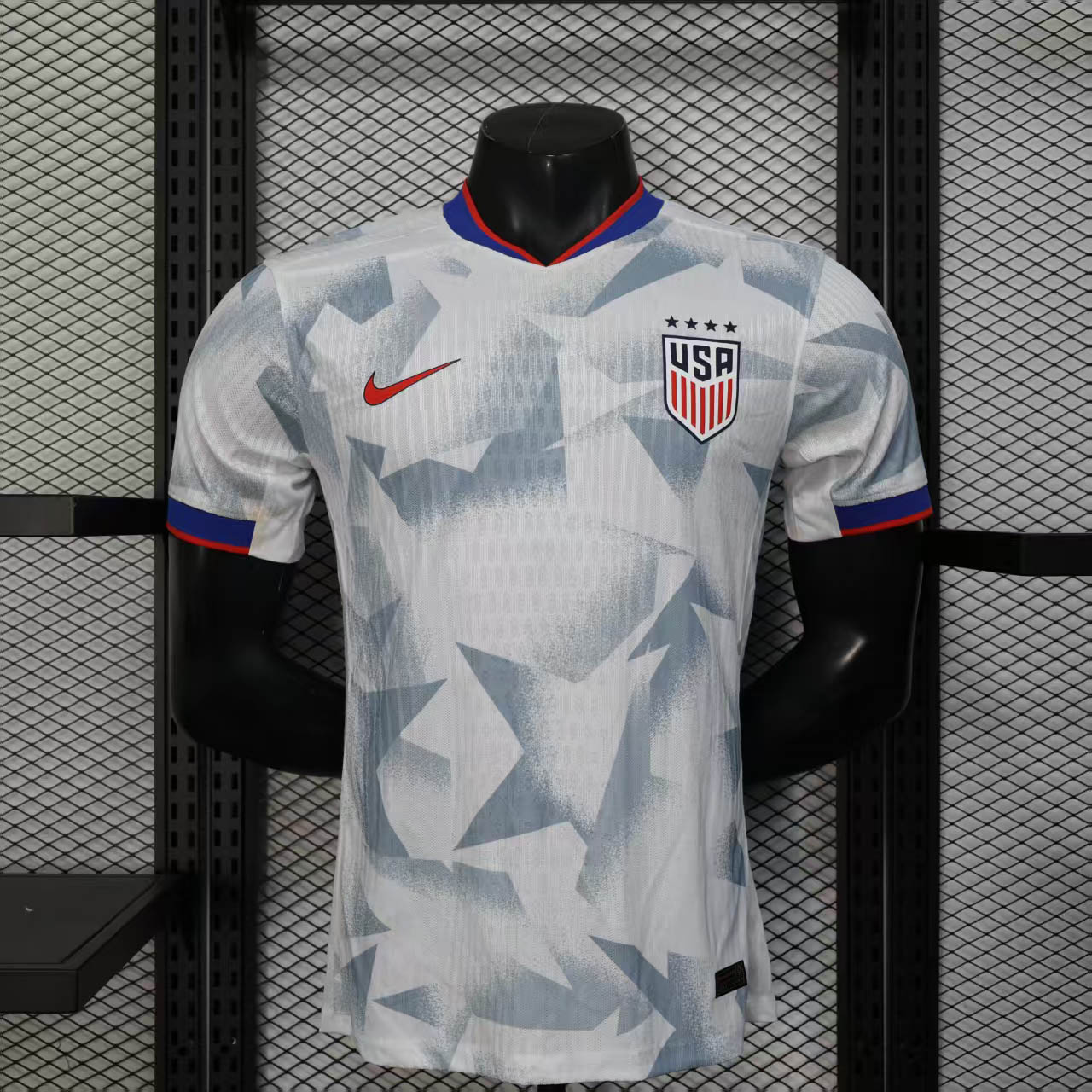 USA Authentic Soccer Jersey Home Shirt 2025 in White