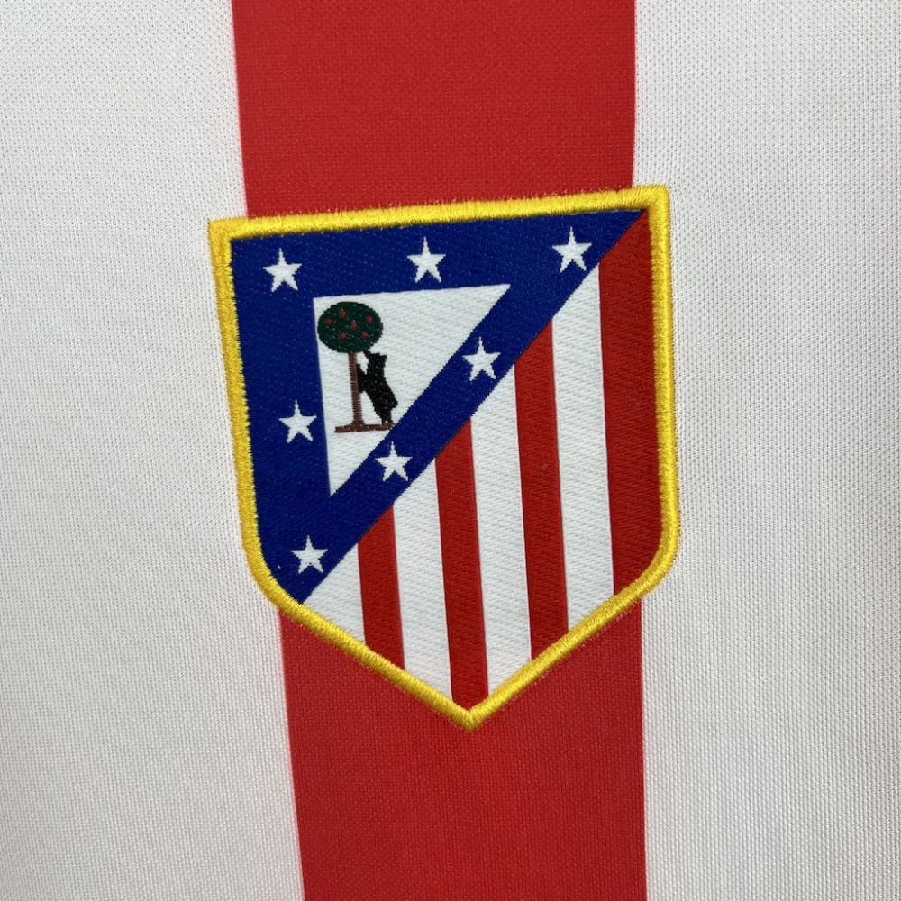 Atletico Madrid Retro Soccer Jersey Home Shirt 2002-03