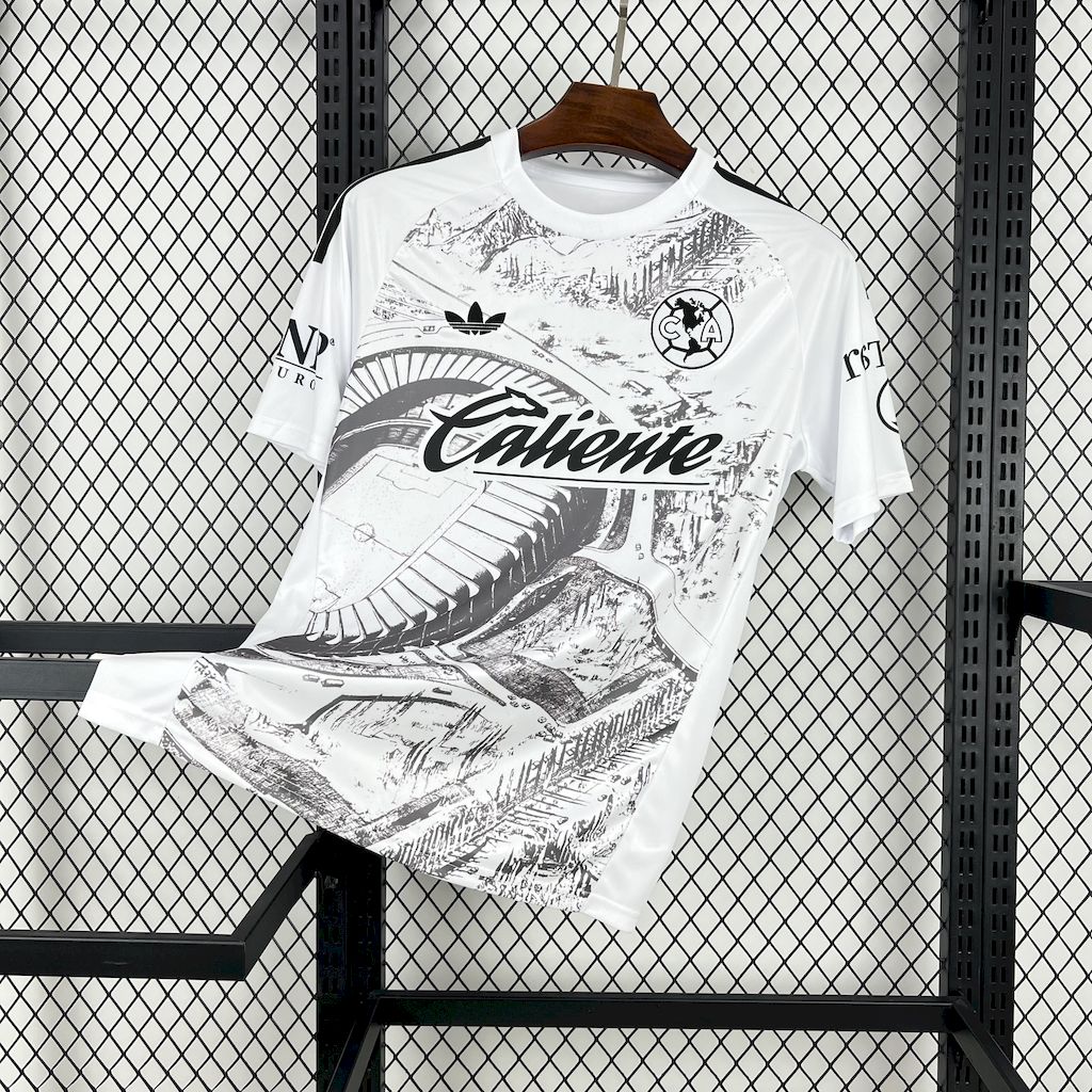 Club America Soccer Jersey Special Edition Custom Shirt 2025/26 in White