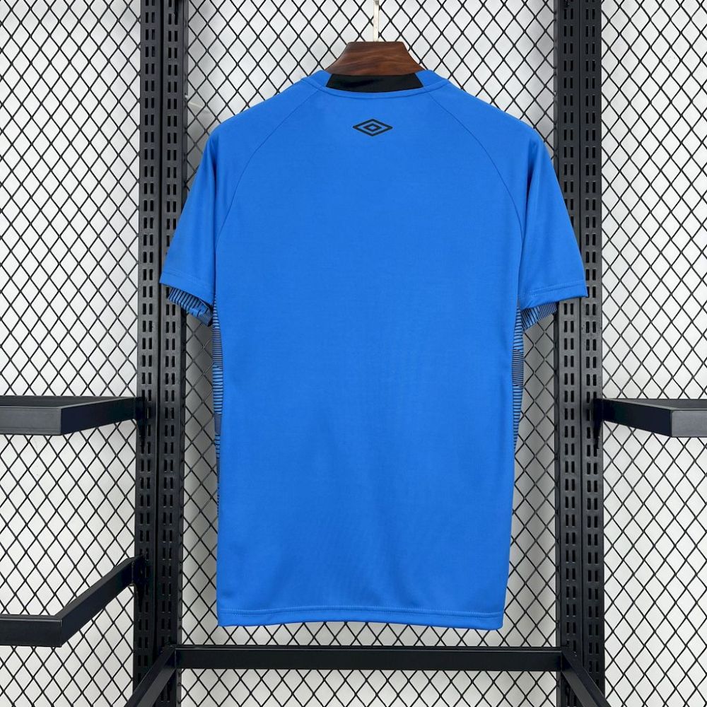 Santos FC Soccer Jersey Blue Goalkeeper Custom Shirt 2025