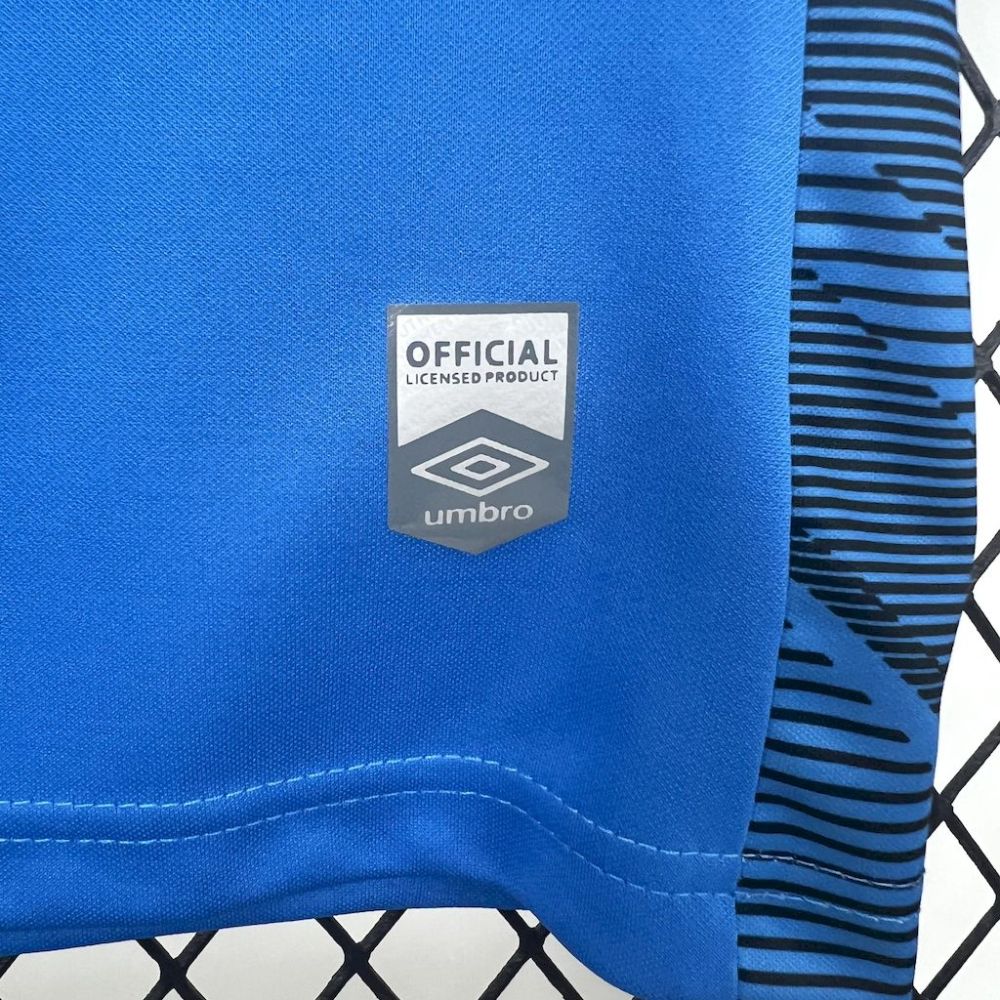 Santos FC Soccer Jersey Blue Goalkeeper Custom Shirt 2025