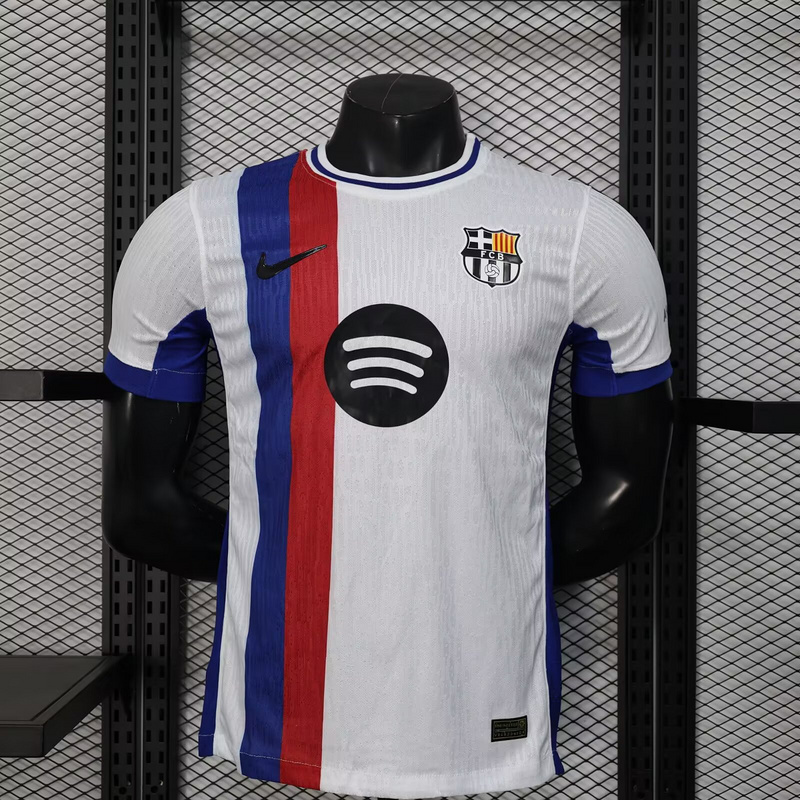 Authentic Soccer Jersey Barcelona Special Edition Shirt 2025/26 in White