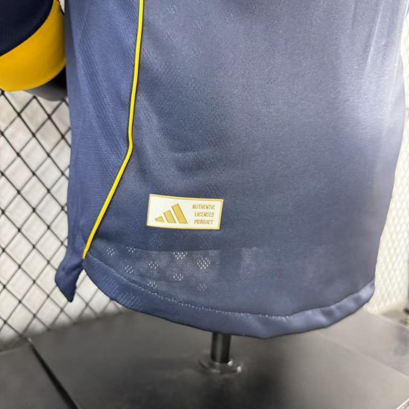 Boca Juniors Authentic Soccer Jersey Home Long Sleeve Shirt 2025/26