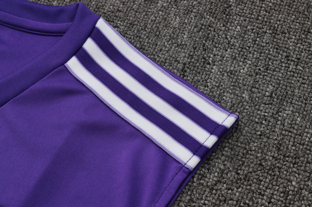 Real Madrid Sleeveless Training Kit Purple 2025/26