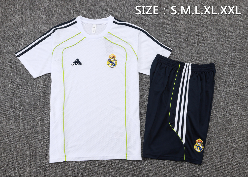 Real Madrid Training Jersey Kit White 2025/26