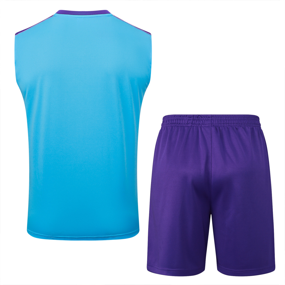 Real Madrid Sleeveless Training Kit Blue 2025/26
