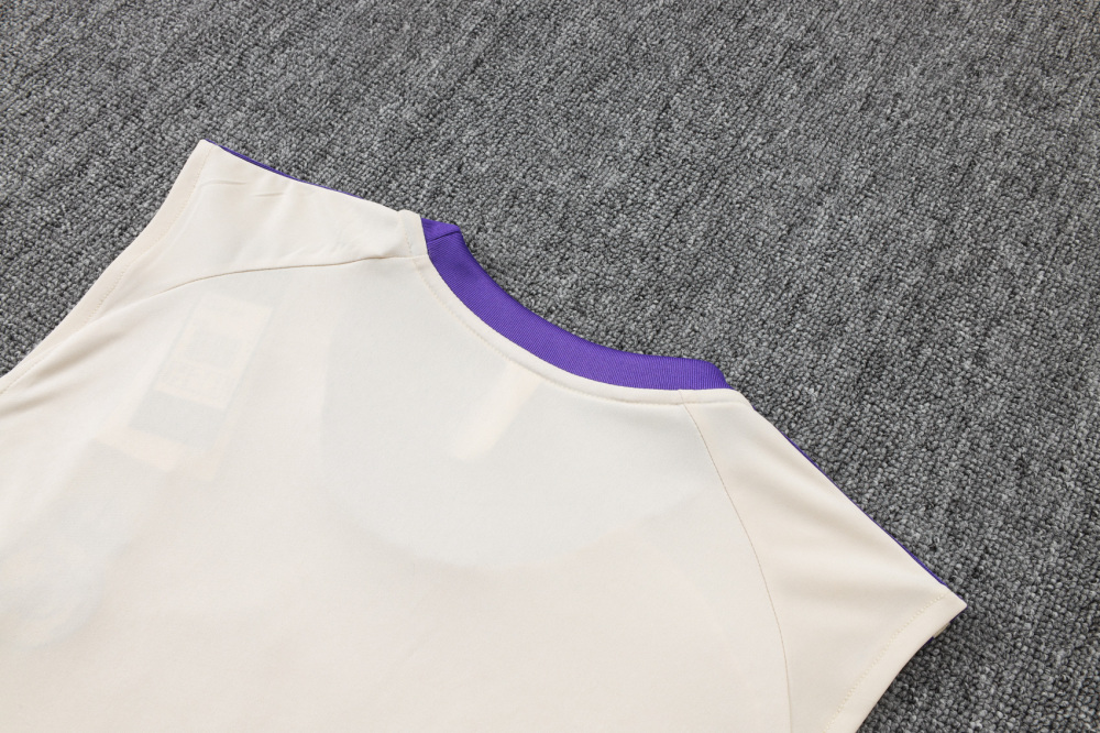 Real Madrid Sleeveless Training Kit White 2025/26