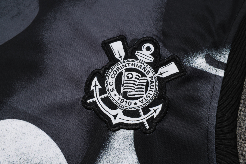 Corinthians Sleeveless Training Kit Black 2025