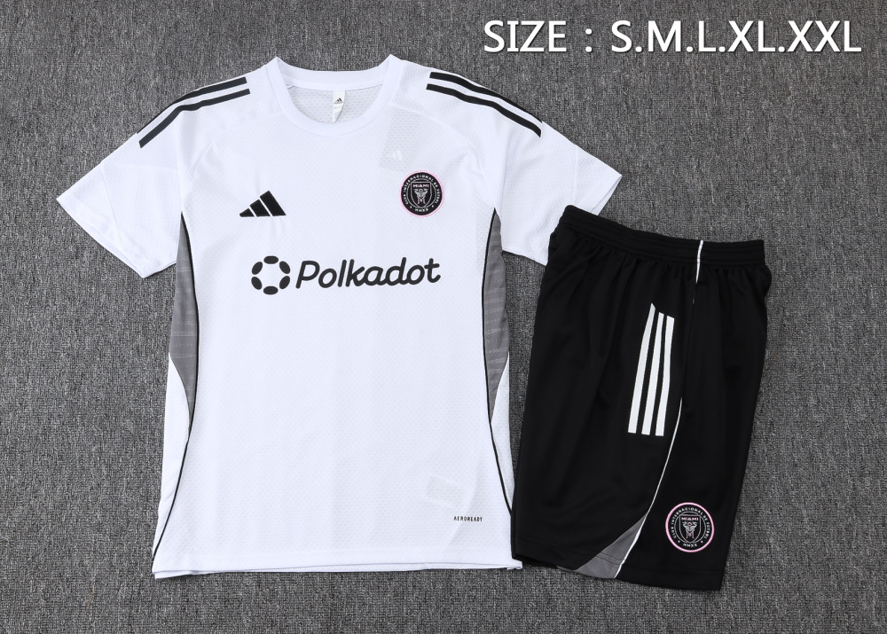 Inter Miami Training Jersey Kit White 2025/26