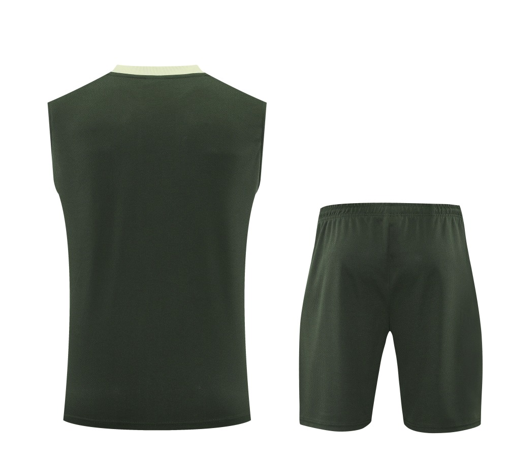 Chelsea Sleeveless Training Kit Green 2025/26