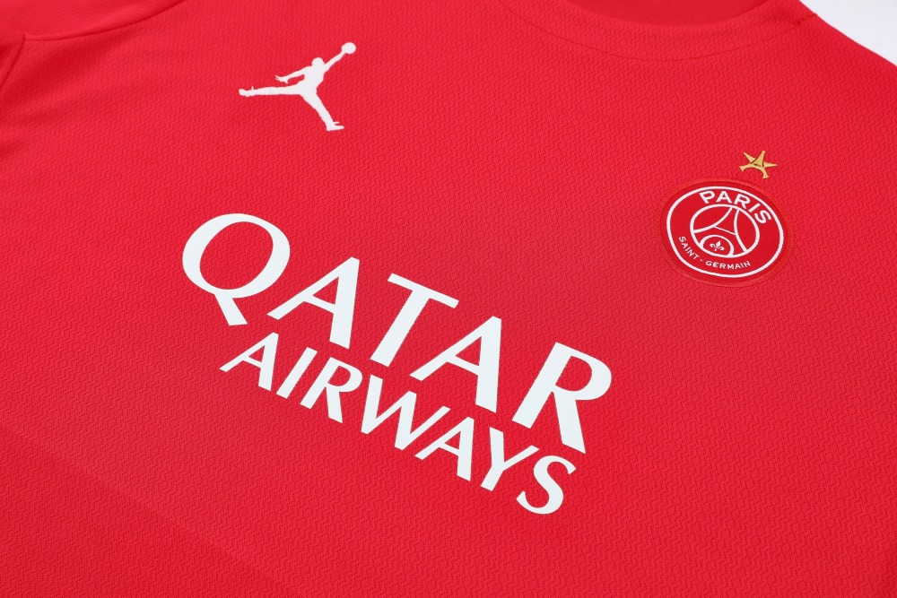PSG Training Jersey Kit Red 2025/26