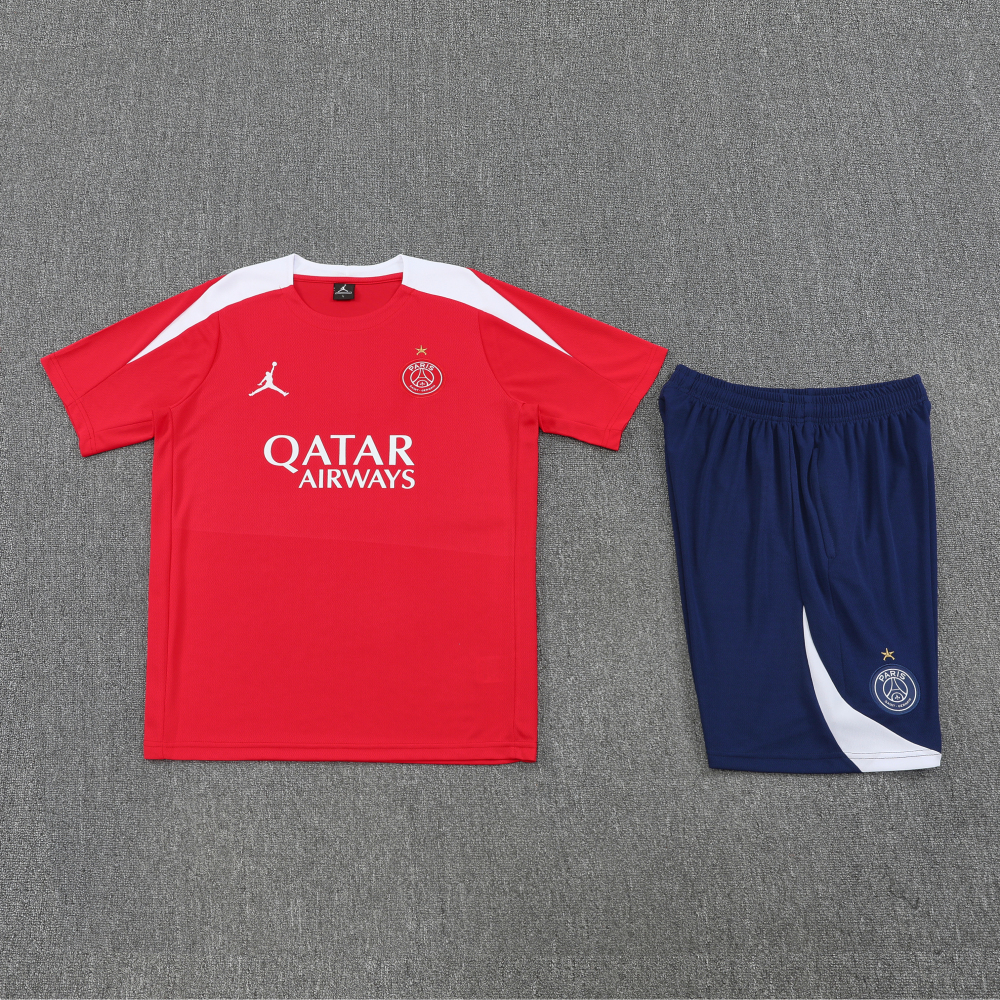 PSG Training Jersey Kit Red 2025/26