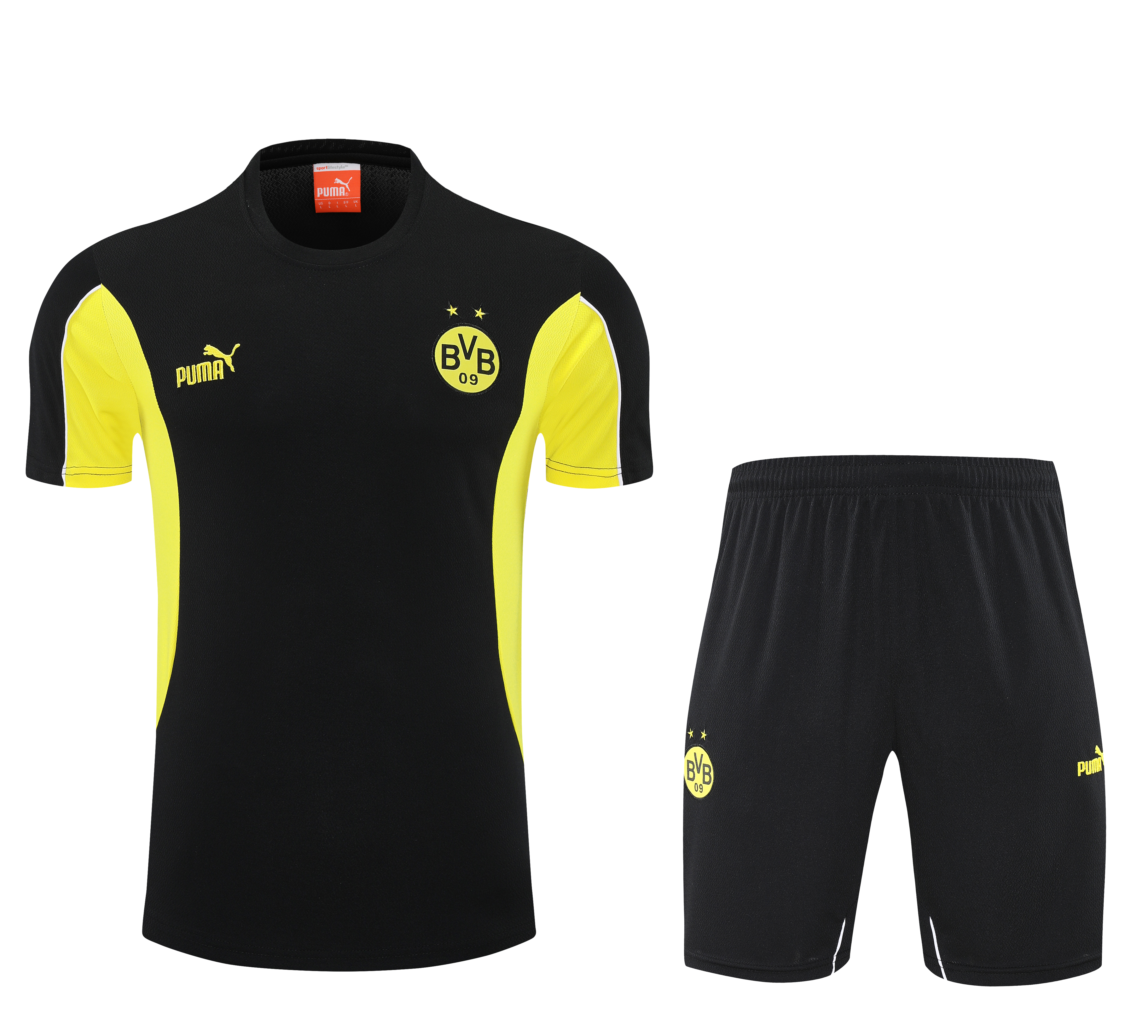 Borussia Dortmund Training Jersey Kit Yellow&Amp;black 2025/26 in Yellow&Black