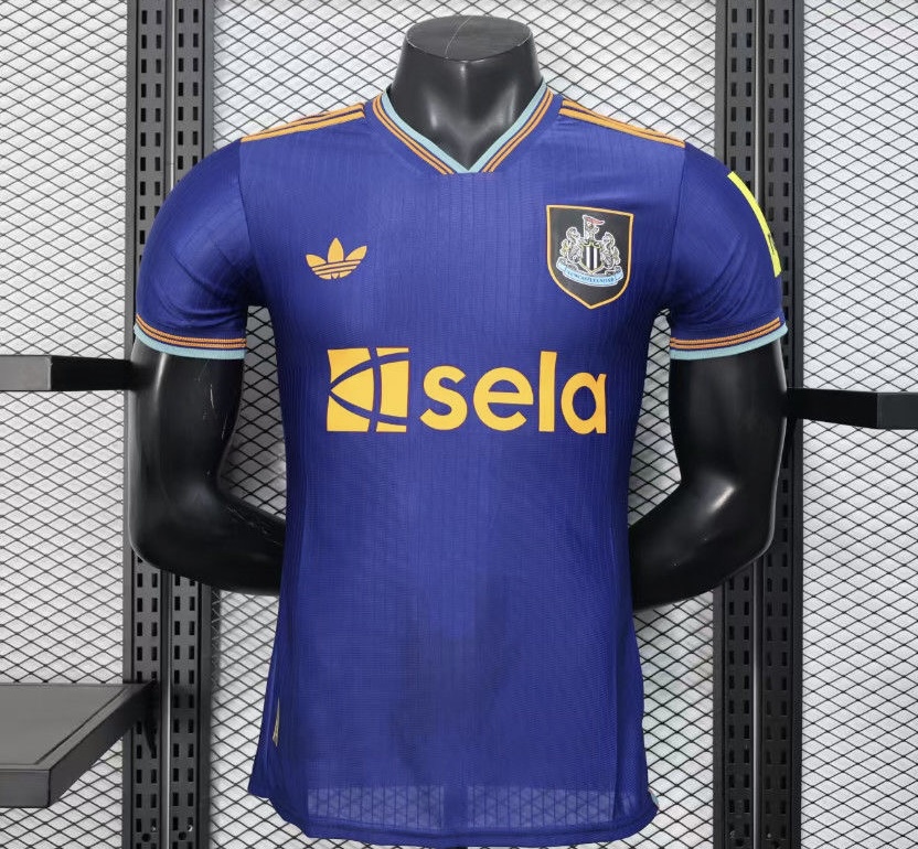 Newcastle United Authentic Football Jersey Third Away Shirt 2025/26 in Blue