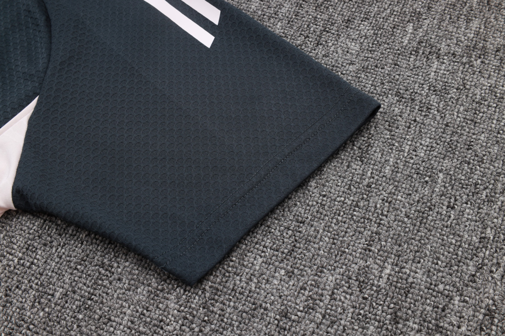 Real Madrid Training Kit (Polo+Pants) Gray 2025/26