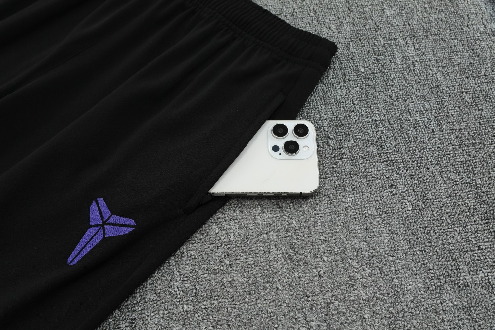 Barcelona Authentic Training Kit (Sweatshirt+Pants) Black&Purple 2025/26 - Player Version