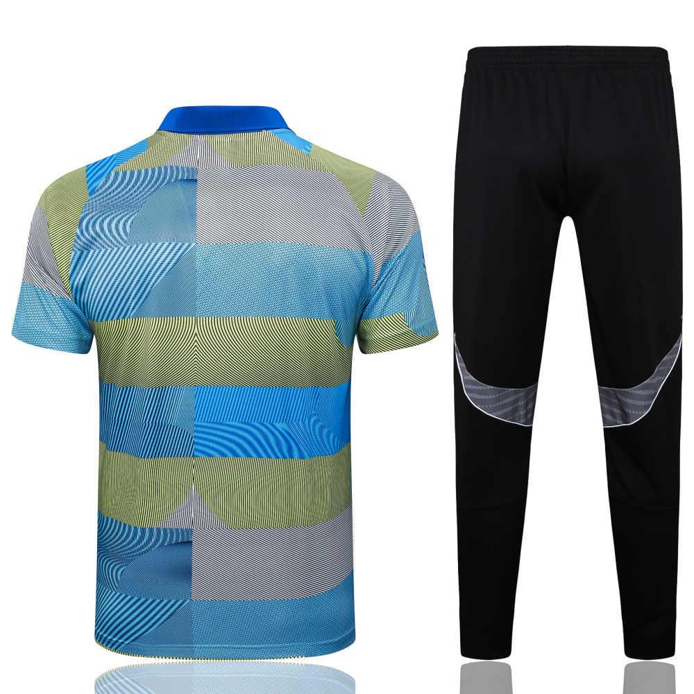 Real Madrid Training Kit (Polo+Pants) Green 2025/26