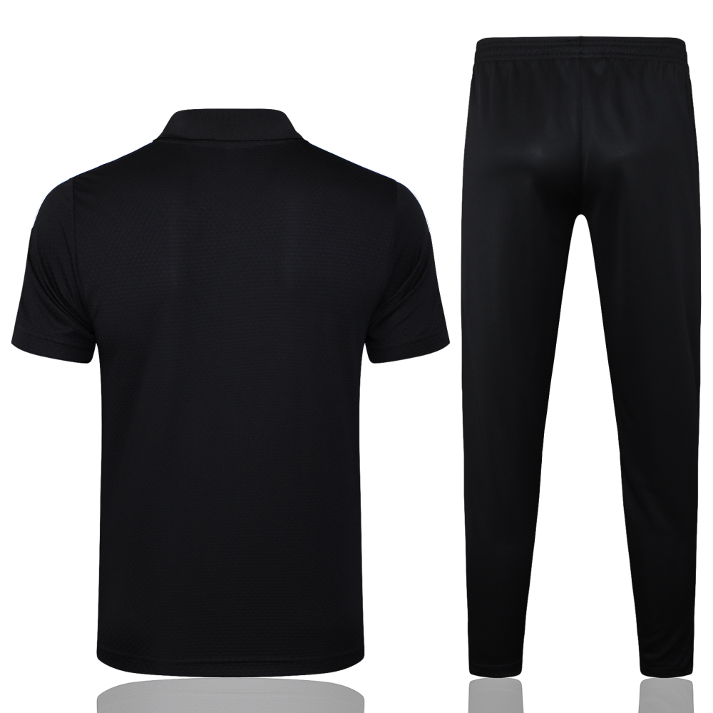 Manchester United Training Kit (Polo+Pants) Black 2025/26