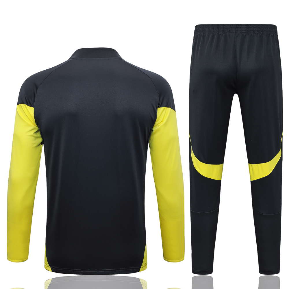 Real Madrid Training Kit (Sweatshirt+Pants) Dark Grey 2025/26