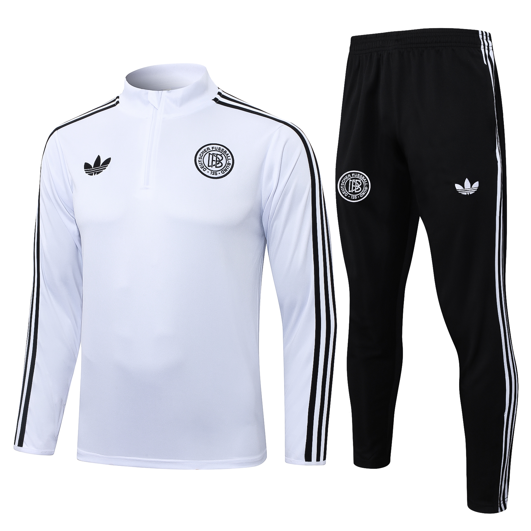Germany Training Kit Sweatshirt & Pants Set White 2025