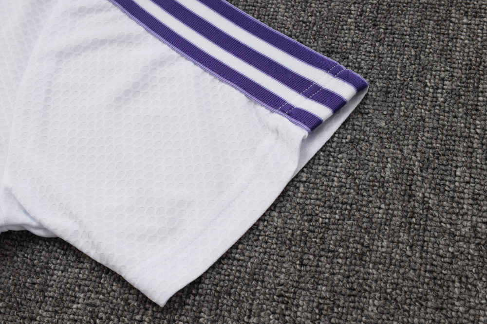 Real Madrid Training Kit (Polo+Pants) White 2025/26