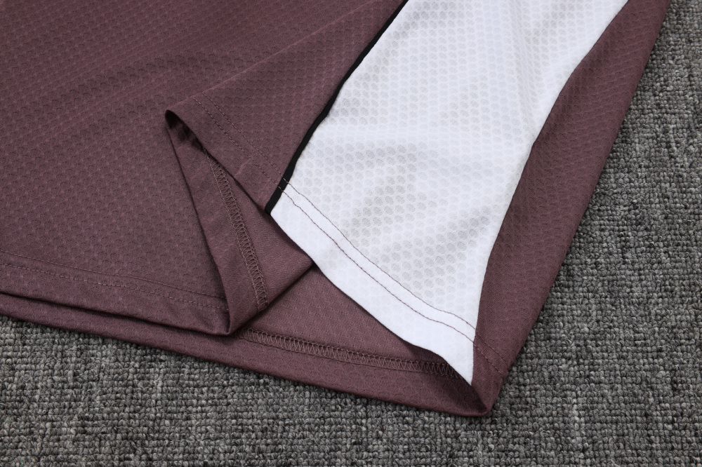 Manchester United Training Kit (Polo+Pants) Grayish Purple 2025/26