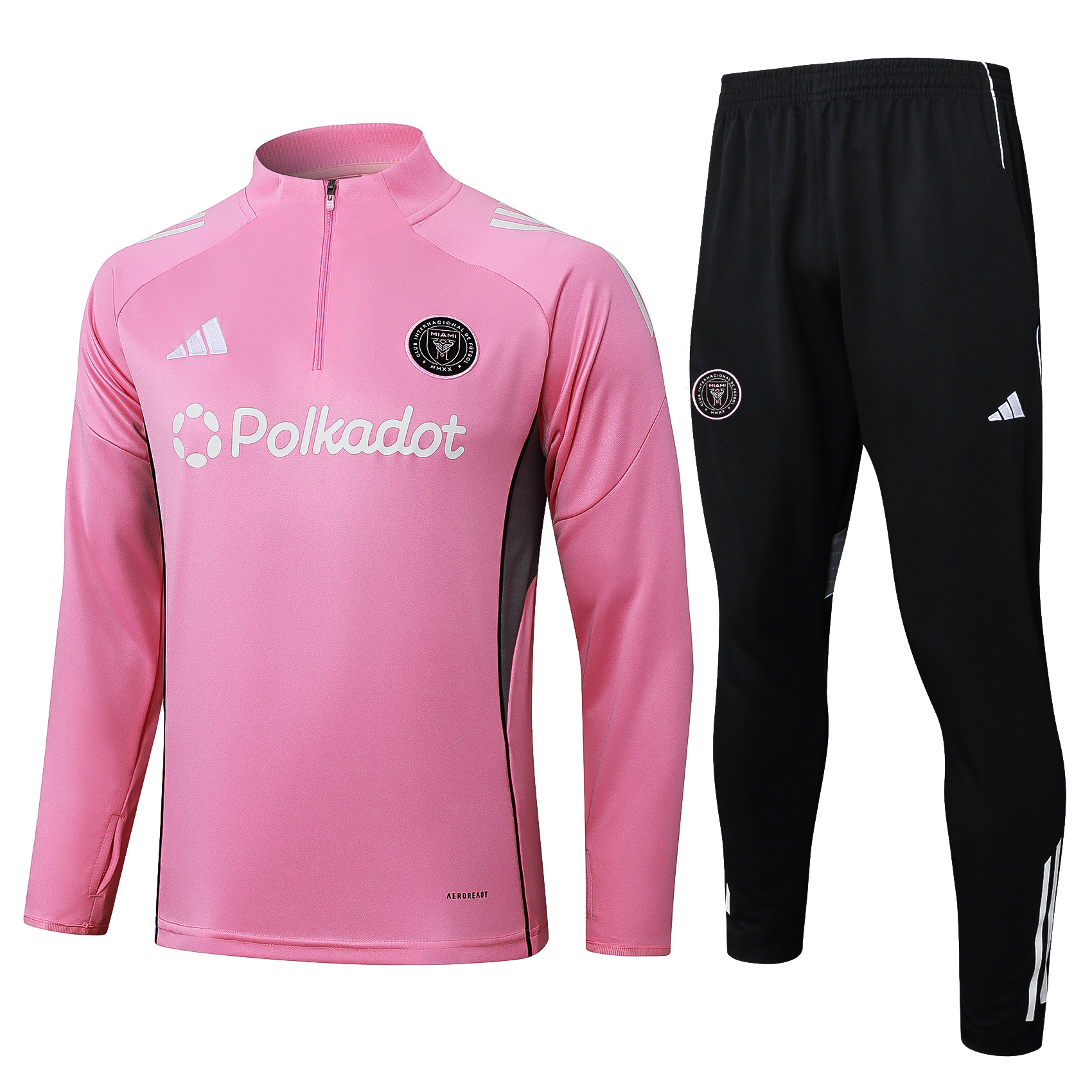 Inter Miami Training Kit Sweatshirt & Pants Set Pink 2025