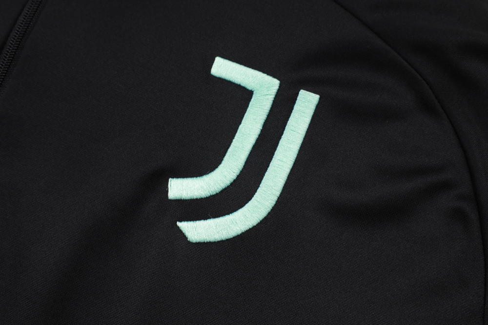 Juventus Training Kit (Sweatshirt+Pants) Black 2025/26