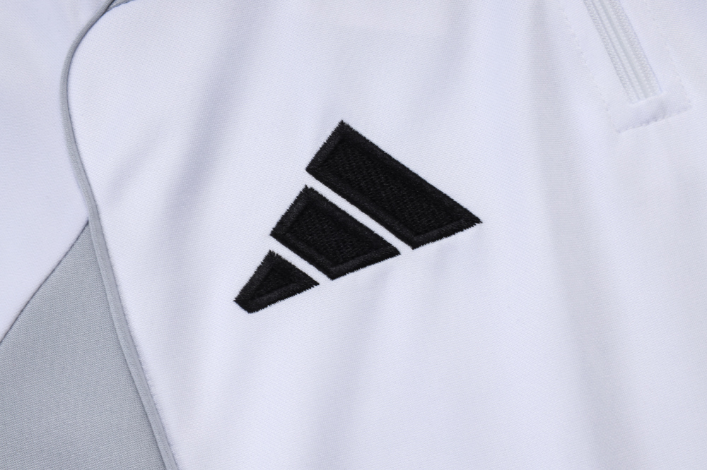 Real Madrid Training Kit (Sweatshirt+Pants) White 2025/26