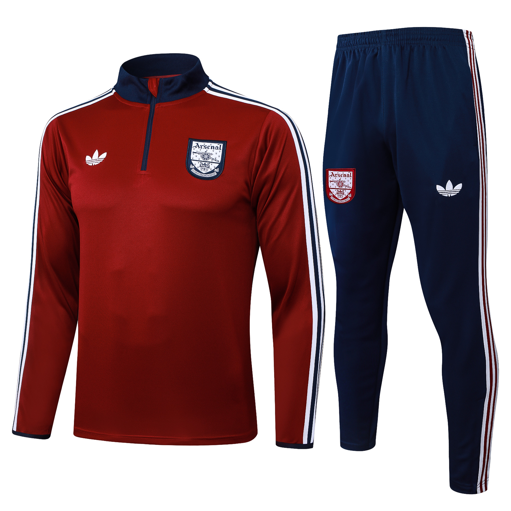 Arsenal Training Kit Sweatshirt & Pants Set Red 2025/26