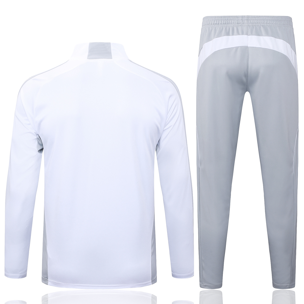Real Madrid Training Kit (Sweatshirt+Pants) White 2025/26
