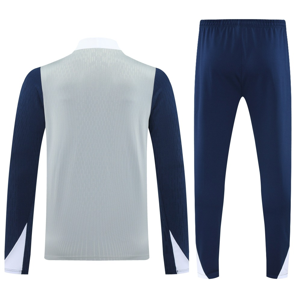 Inter Milan Authentic Training Kit (Sweatshirt+Pants) Grey 2025/26 - Player Version