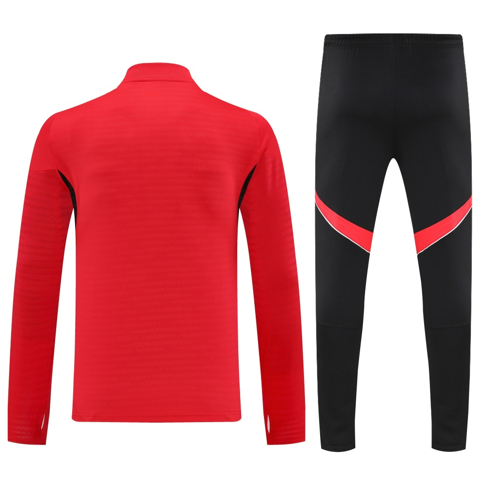 Manchester United Authentic Training Kit (Sweatshirt+Pants) Red 2025/26 - Player Version