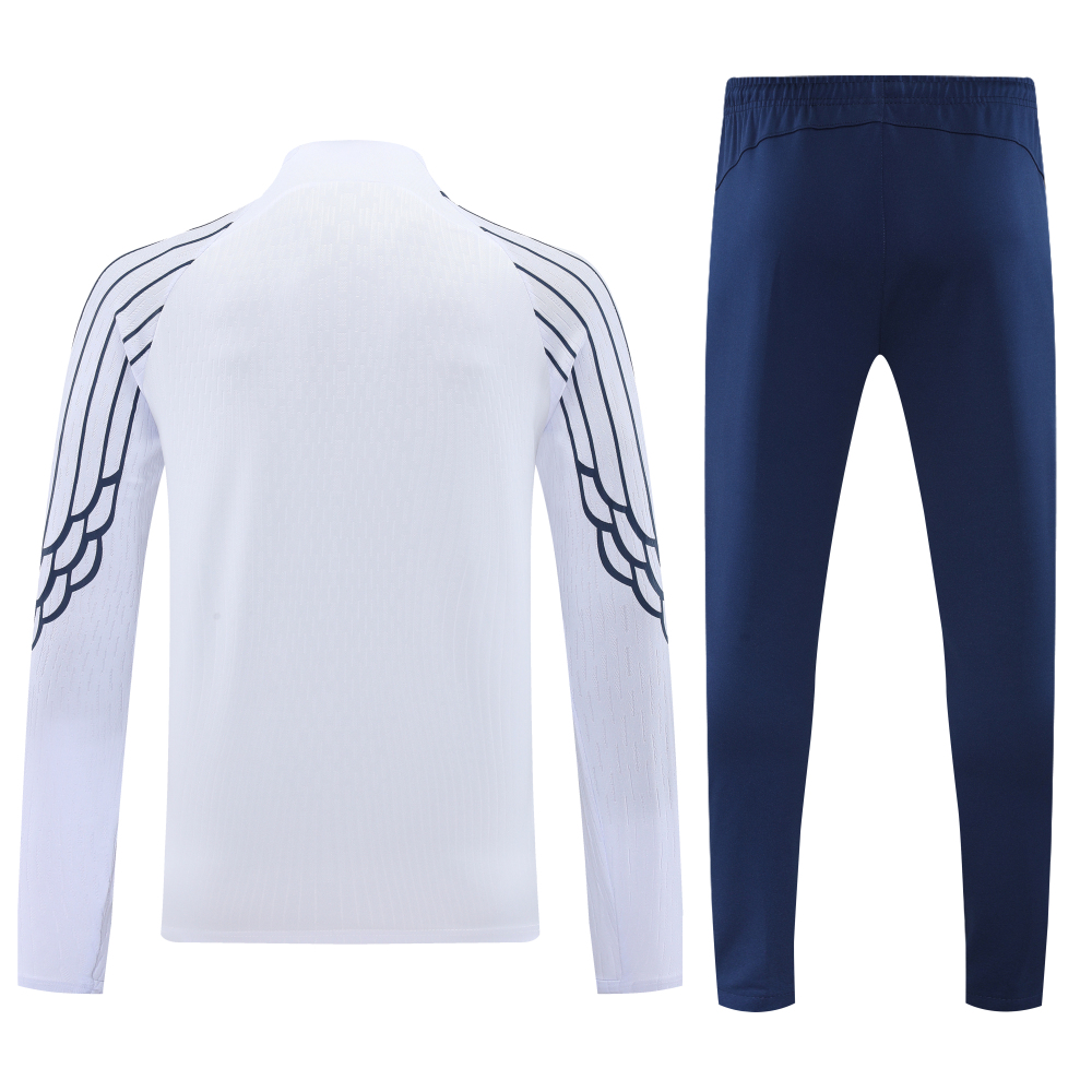 PSG Authentic Training Kit (Sweatshirt+Pants) White 2025/26 - Player Version