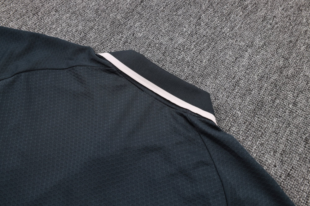Real Madrid Training Kit (Polo+Pants) Gray 2025/26