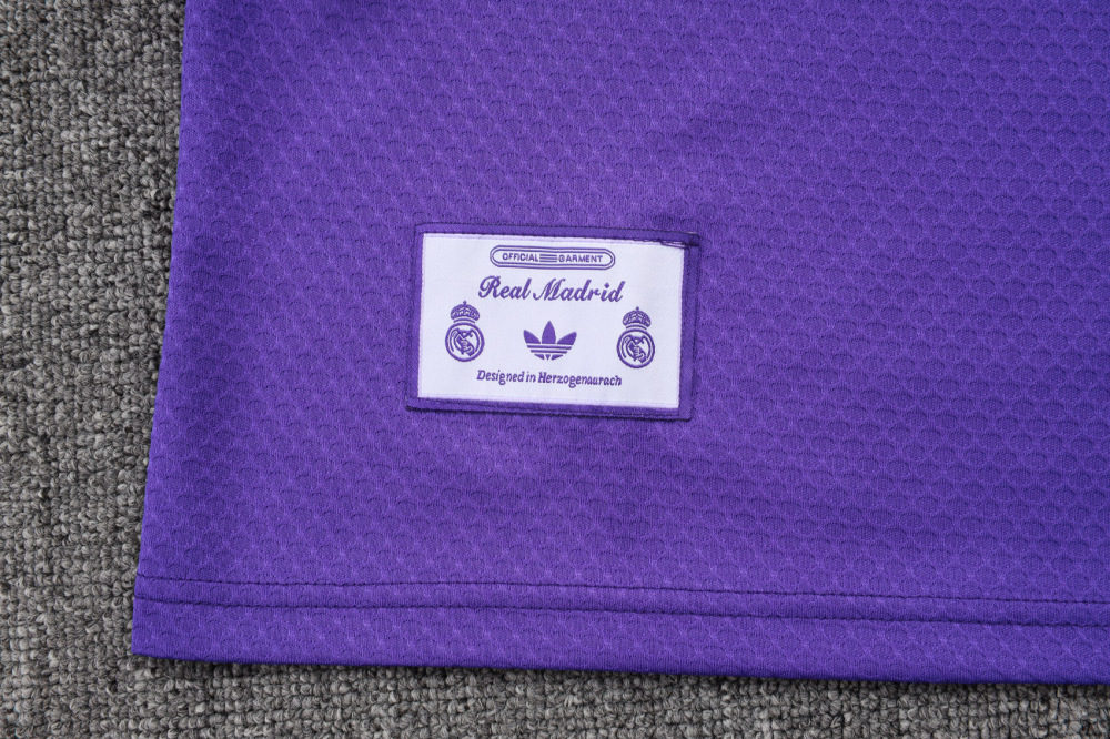 Real Madrid Training Kit (Polo+Pants) Purple 2025/26