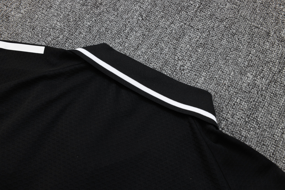 Real Madrid Training Kit (Polo+Pants) Black 2025/26