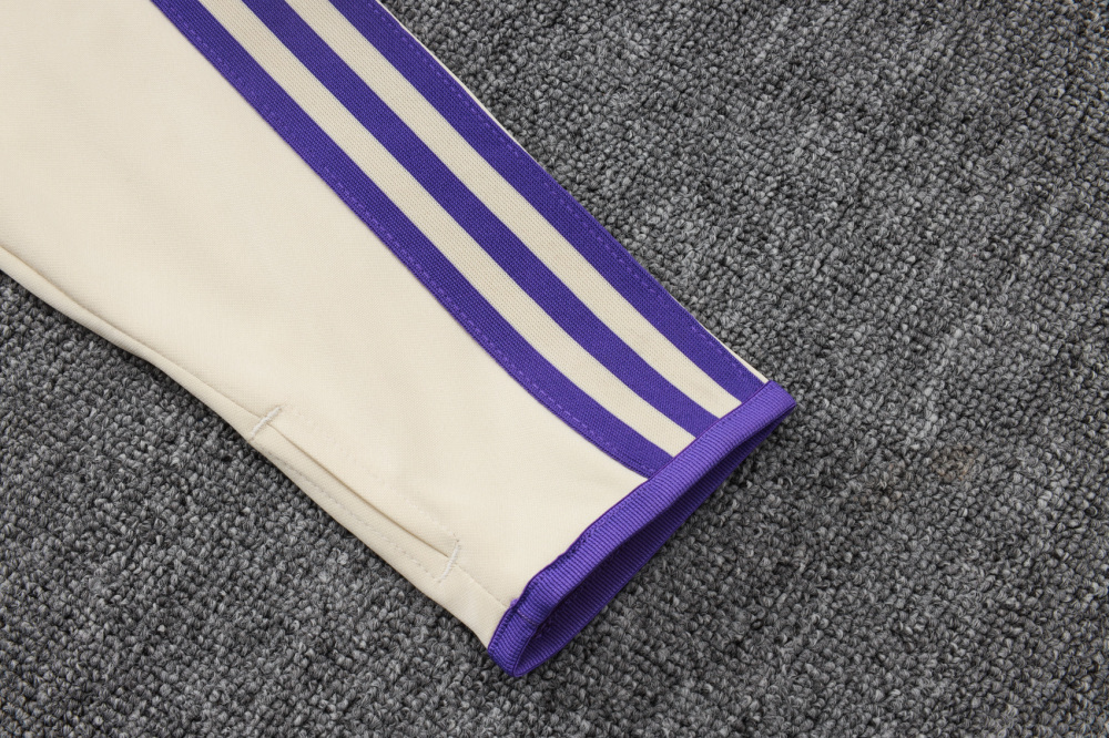 Real Madrid Training Kit (Sweatshirt+Pants) Apricot 2025/26