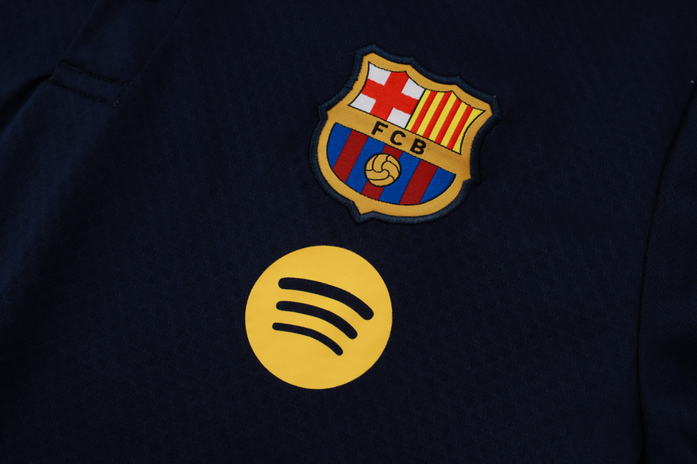 Barcelona Training Kit (Polo+Pants) Cyan 2025/26
