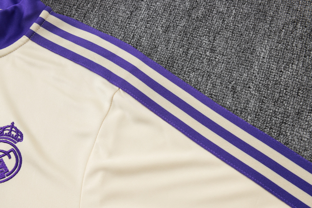 Real Madrid Training Kit (Sweatshirt+Pants) Apricot 2025/26
