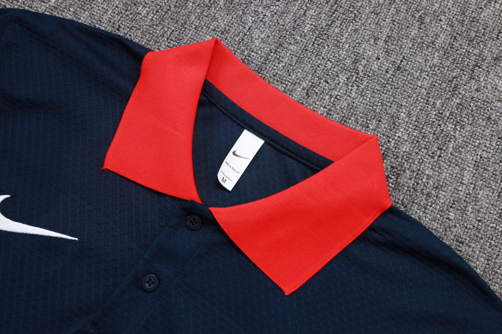PSG Training Kit (Polo+Pants) Cyan 2025/26